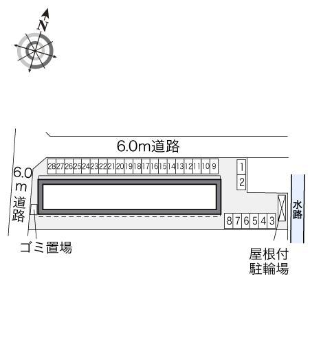 シーダー　１(29402)の駐車配置図