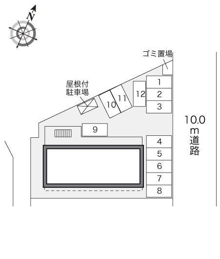 ＪＩＮ(29163)の駐車配置図