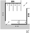 枝松スマイルパーキングの駐車場