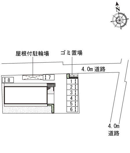コモディタ(47711)の駐車配置図