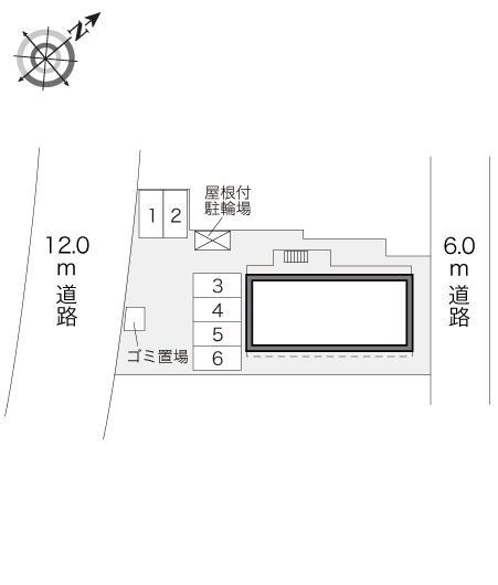 トゥルヌソルⅡ(23884)の駐車配置図