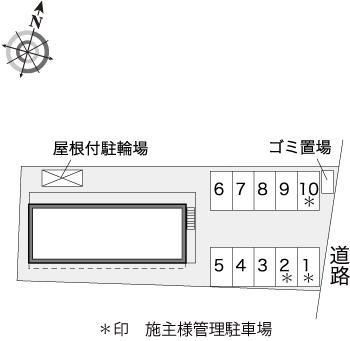 ミルフィーユ(29247)の駐車配置図