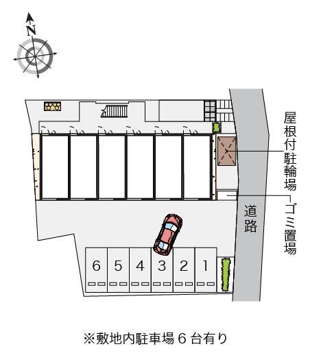 コーポエバラ(51755)の駐車配置図