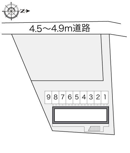 イーグル壱番館(19129)の駐車配置図
