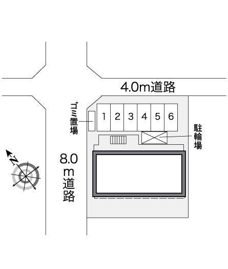 アミー(27179)の駐車配置図