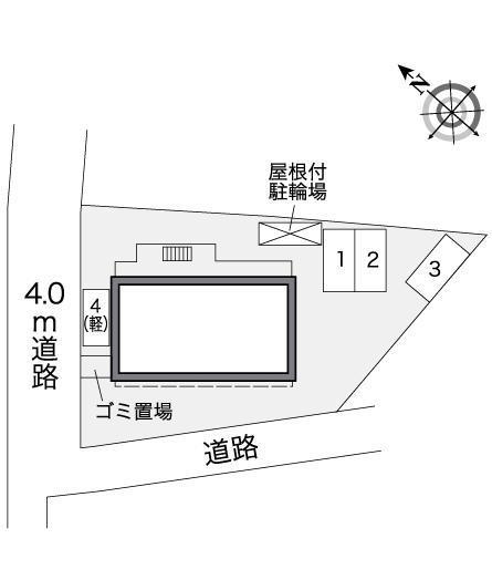 ドマーニ(26056)の駐車配置図