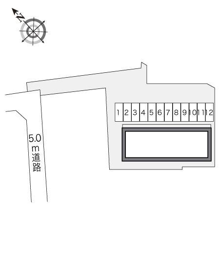 フレア(20820)の駐車配置図