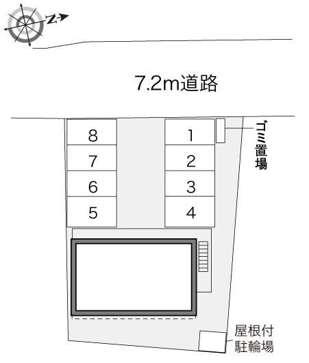スマイル　８(34926)の駐車配置図