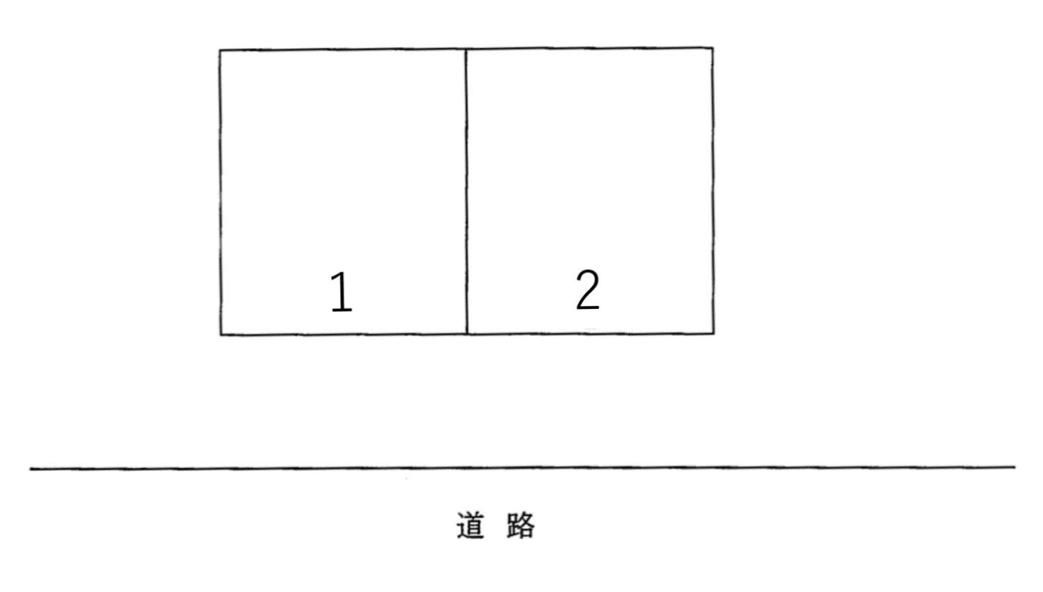 大蔵２丁目第４パーキングの駐車配置図