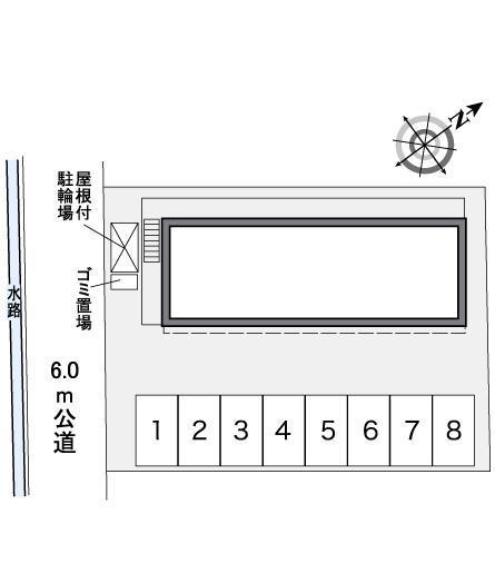 カサボニータ(30115)の駐車配置図