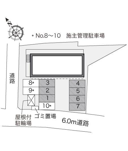 華(31991)の駐車配置図