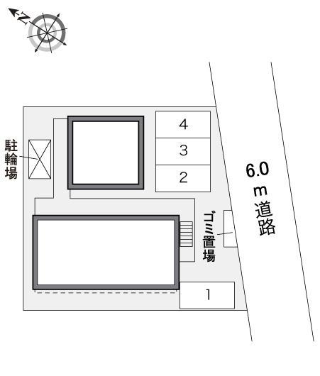 Ｗｉｓｔｅｒｉａ(28238)の駐車配置図