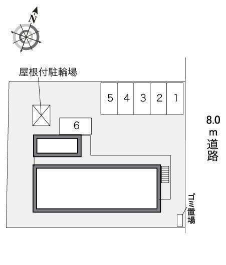 プレミールⅡ(31374)の駐車配置図