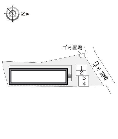 ルミエール(20102)の駐車配置図