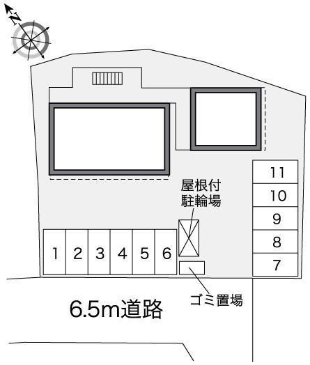 こもの東(35310)の駐車配置図