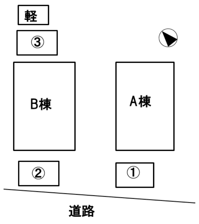 雅の駐車配置図