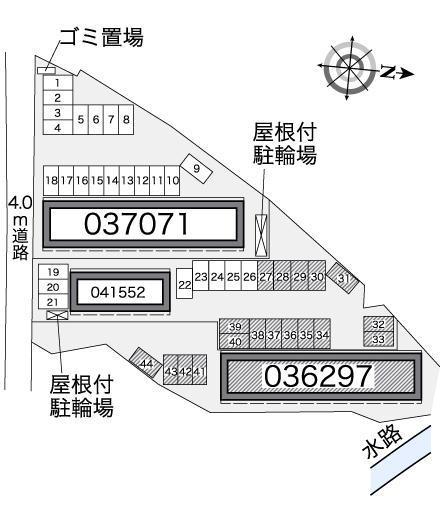 さくらやⅡ(36297)の駐車配置図