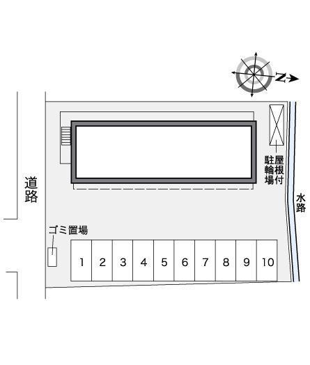ホームランド(27769)の駐車配置図