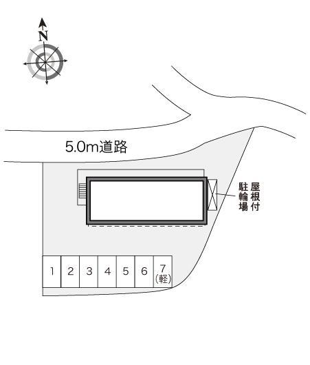 ＭＯＲＩⅡ(24235)の駐車配置図
