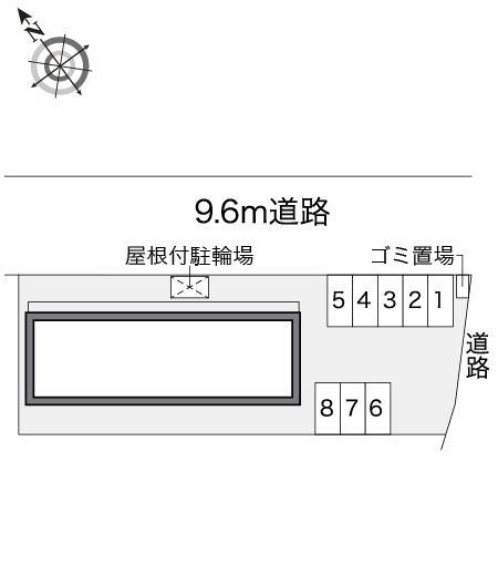 アトリオ(22466)の駐車配置図