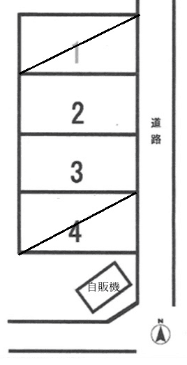 314駐車場の駐車配置図