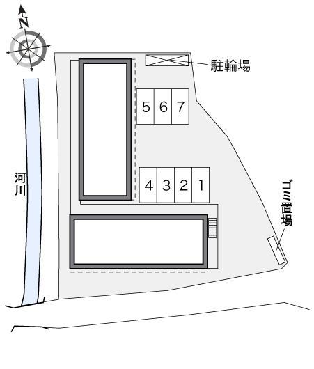 Ｂｌｕｅ　Ｅｙｅ(29794)の駐車配置図