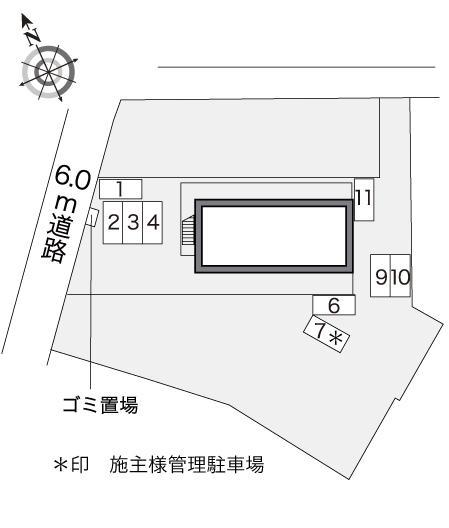 しなの(13380)の駐車配置図