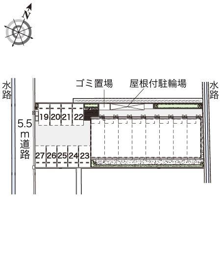 フォルティッシモ(41124)の駐車配置図