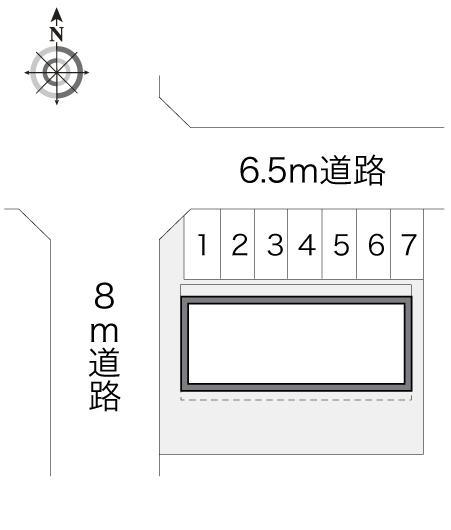 コスモ(10311)の駐車配置図
