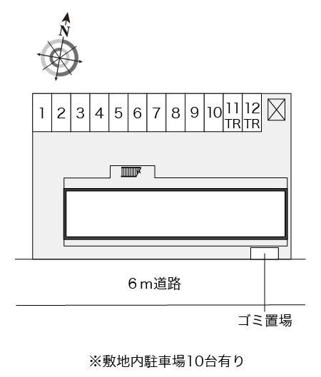 クリア９６ＳＵＤＡ(8459)の駐車配置図