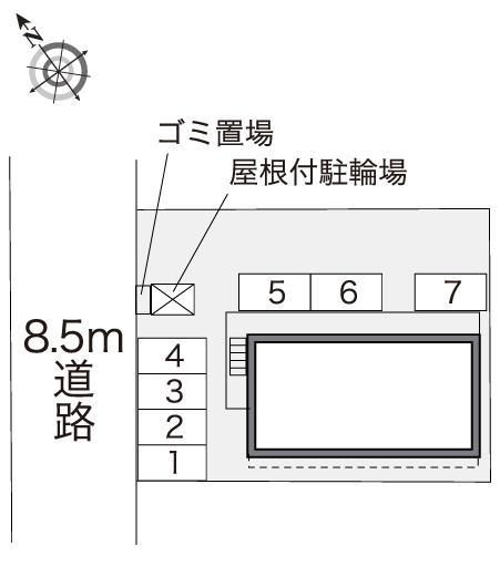 たまゆら(40841)の駐車配置図