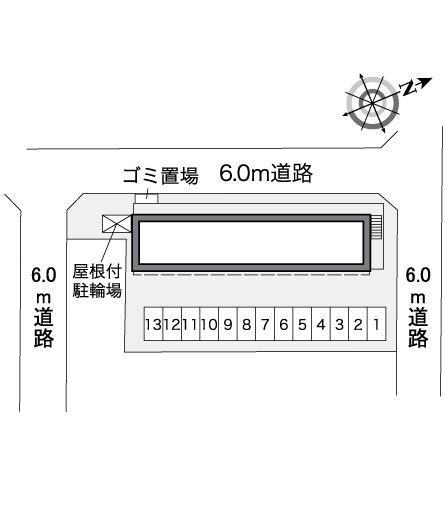Ｐｏｌａｒｉｓ(36096)の駐車配置図