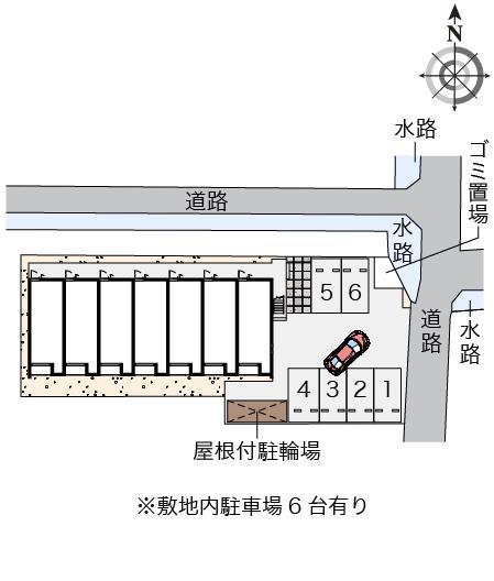 クレイノコンフォール(57058)の駐車配置図