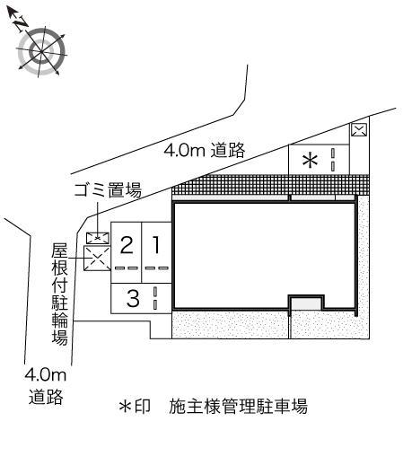 ＥＡＳＴＬＥＡＦⅢ(45084)の駐車配置図