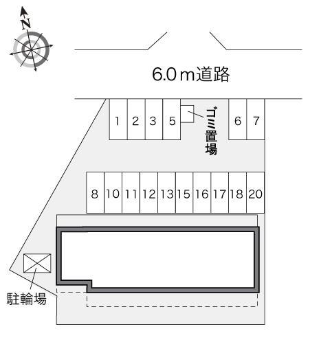 アネックス　アイ(24174)の駐車配置図