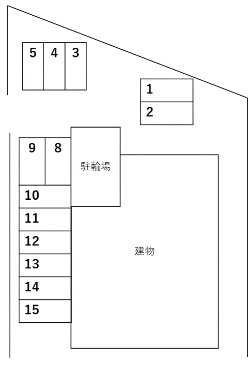 Ｌｏｙａｌ　ｆ　Ｍａｉｓｏｎの駐車配置図