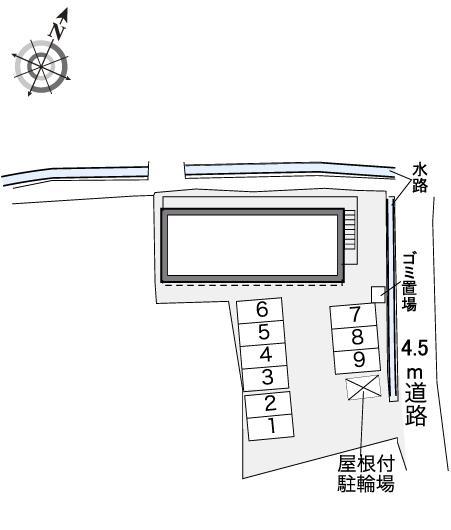 フレンズⅡ(30520)の駐車配置図