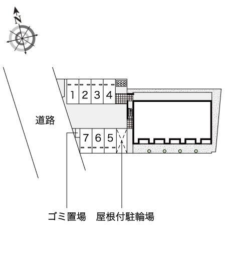 ＯＫＡＤＡⅡ(54293)の駐車配置図