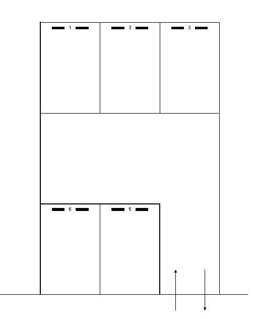 J-614の駐車配置図