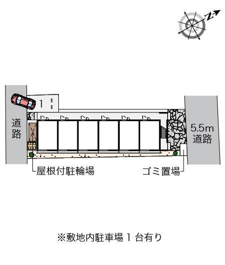 杭瀬北新町Ⅰ(38119)の駐車配置図