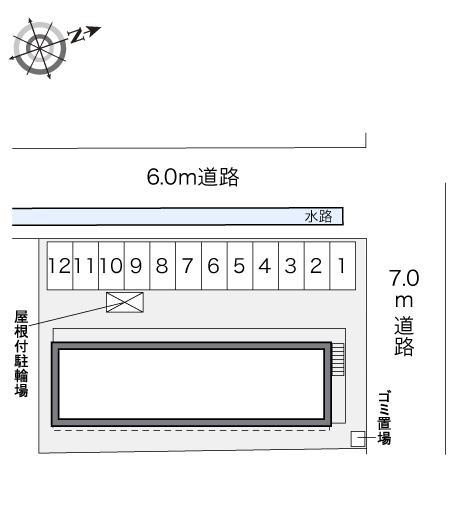 木曽リバー(29765)の駐車配置図