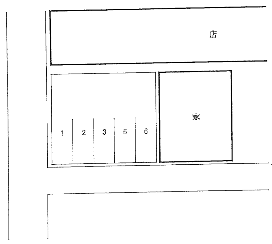 坂田パーキングの駐車配置図