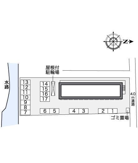 ＨＭ　ＦＵＫＵＲＯＵ(27531)の駐車配置図
