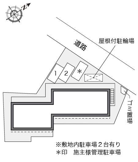 アイレックスハイム(41128)の駐車配置図