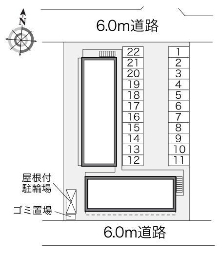 サン　ロード(29512)の駐車配置図