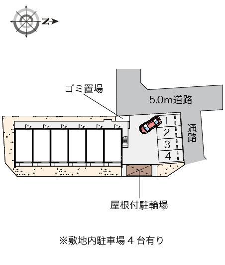 クレイノコキア(57951)の駐車配置図
