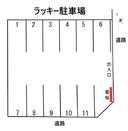 ラッキー駐車場の駐車場