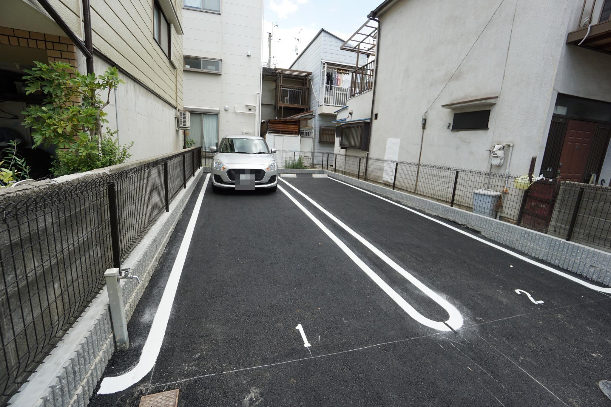 レジデンス大池の外観・駐車場イメージ2枚目