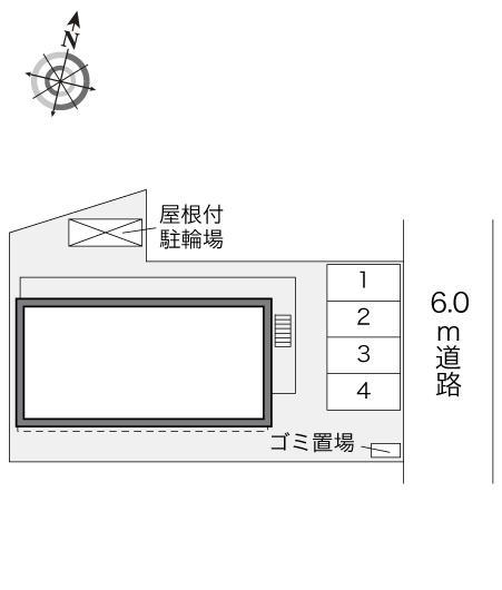 Ｒ　ヴィレッジ(29401)の駐車配置図