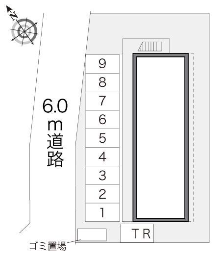 ＳＨＩＯＨＡＲＡ(17889)の駐車配置図